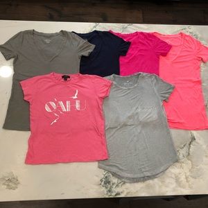 LOT of 6 J.Crew t-shirts! EUC